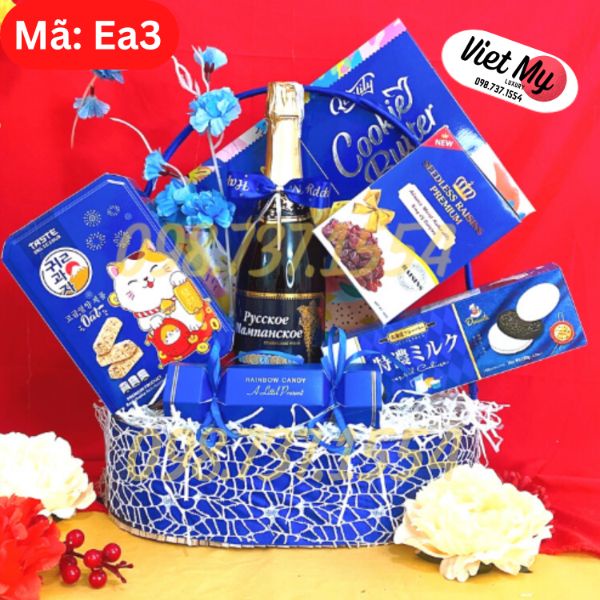 Lẵng ren - lẵng đá lên set quà Tết - Giá Tại Xưởng