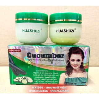 Kem dưỡng da Huashuzi Cucumber dành cho da nám tàn nhang dưa leo - HX1991 - chăm sóc da mặt