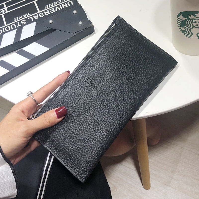 Ví Da Siêu Mỏng Dáng Dài Thiết Kế Đơn Giản Thời Trang Mùa Hè Cho Nữ