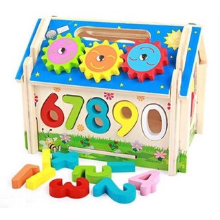 Ngôi nhà lắp ráp đập bóng thả số