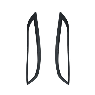 Bộ 2 Viền đèn Sương mù sau dành cho Vios 2018 chất liệu nhựa đen cao cấp