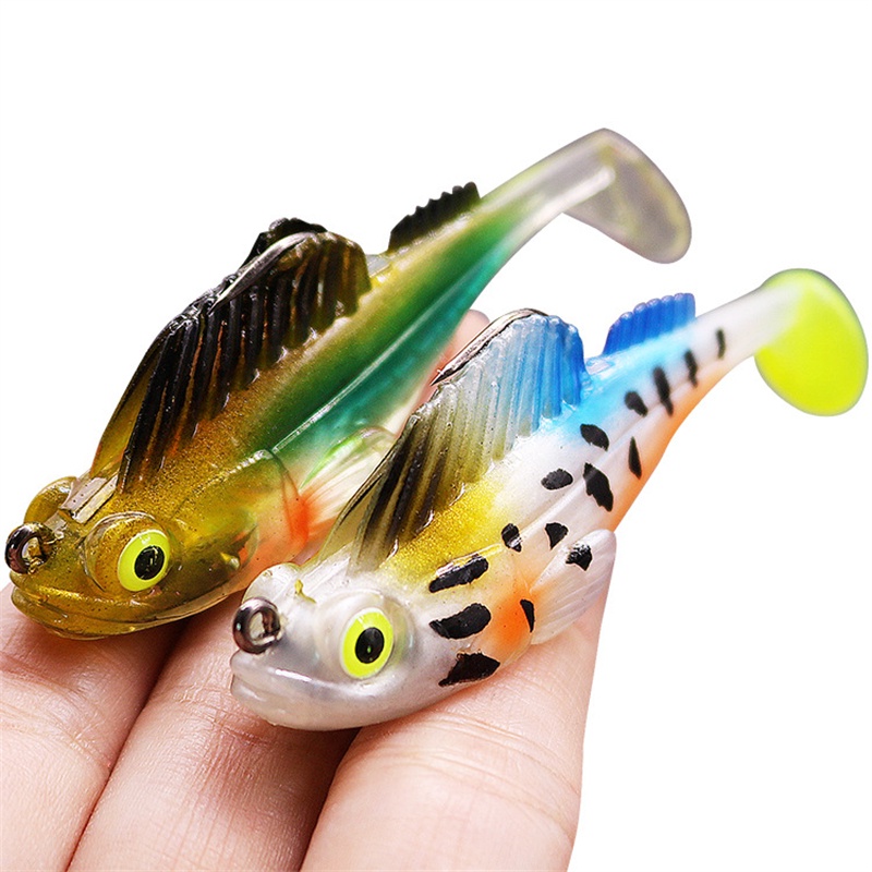[Mồi Câu Cá Giả Bằng Cao Su Mềm] [Mồi Cát] Cánh Quạt] [Cánh Quạt] [minnow] [crankbait] Bằng Nhựa Mềm [Ếch