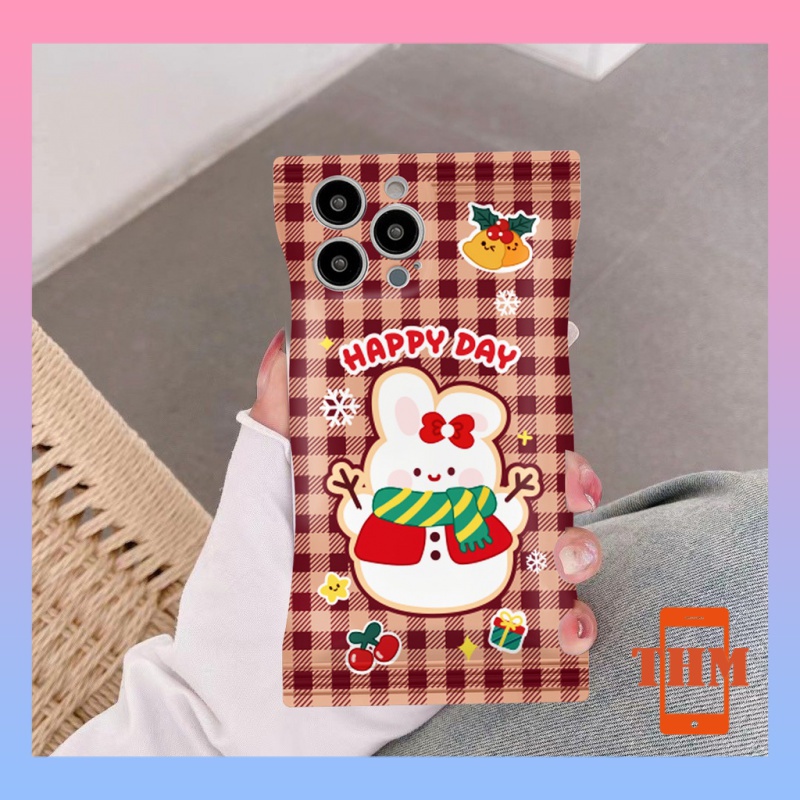 Ốp Điện Thoại Hộp quà Giáng sinh Gấu và Tu mừng vỏ kẹo Cho Iphone 6 / 6S / 6splus / se / 7 / 7plus / 8 / 8plus / X / xs / xsmax / 11 / 12 / 13 / 14 / Plus / pro / pro max-5051