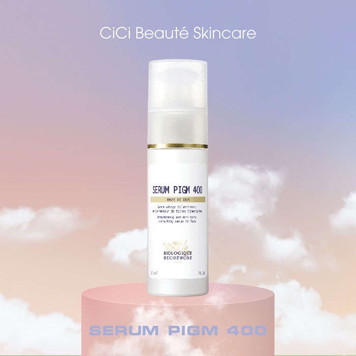 Tinh Chất Siêu Mờ Nám, Đốm Nâu, Làm Trắng Da Serum PIGM 400 BR Biologique Recherche 30ml