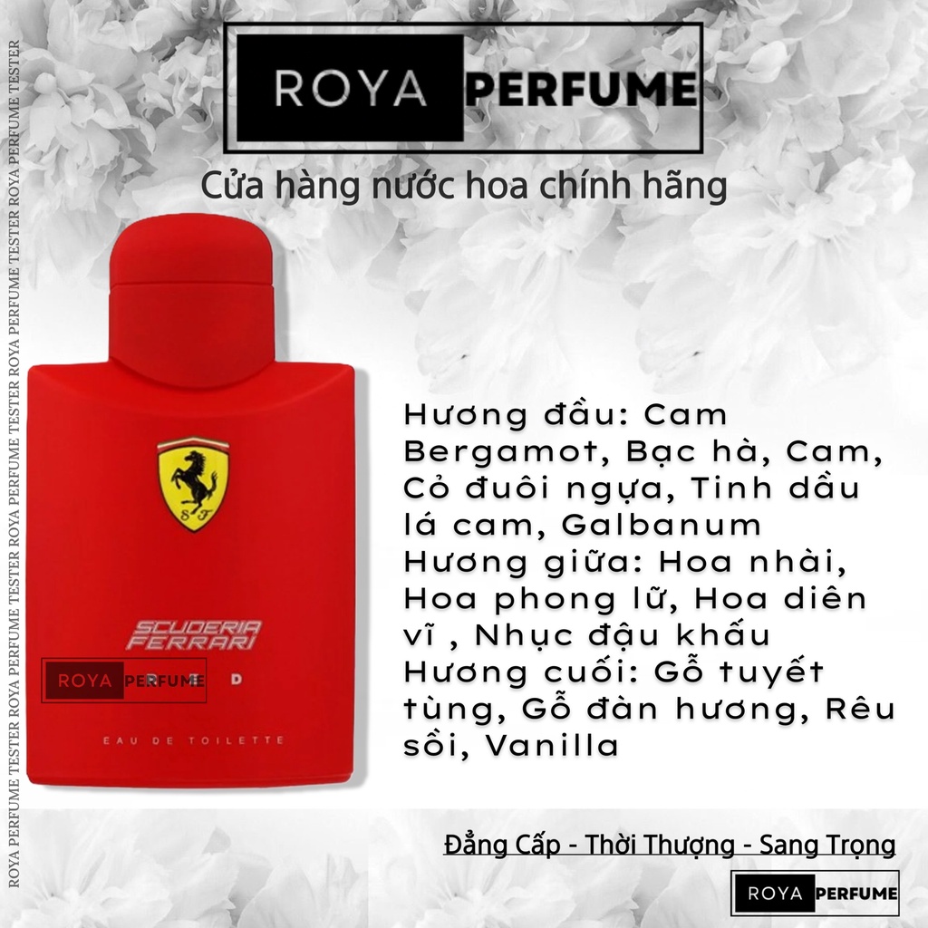 -𝑹𝑶𝑱𝑨- Nước hoa Ferrari Scuderia Red -𝑹𝑶𝑱𝑨-