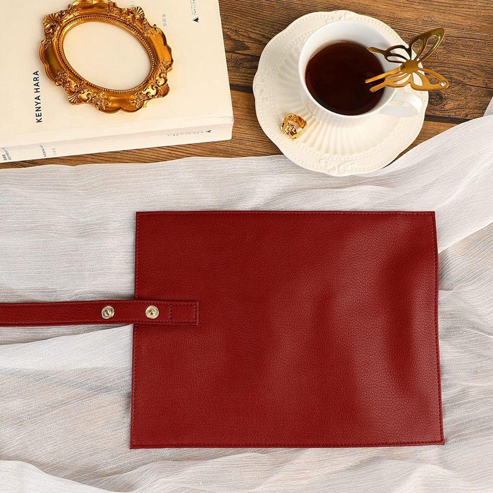 Túi Da PU Cuộn Đựng Đồng Hồ Đeo Tay Chống Thấm Nước Tiện Dụng Ốp