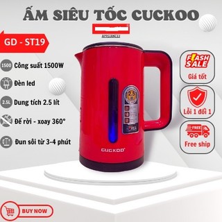 Ấm Siêu Tốc 2 Lớp Dung tích 2,5l