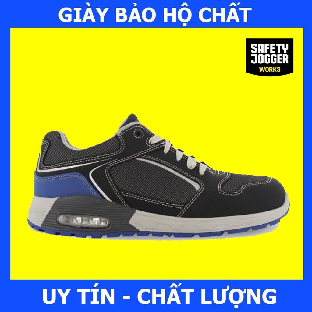 [Chính Hãng] Giày Bảo Hộ Safety Jogger Raptor Da Chất Lượng Cao, Đế Chống Đâm Xuyên, Chống Trơn Trượt, Dáng Thể Thao