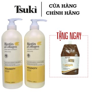Combo chăm sóc tóc biotin$collagen vàng