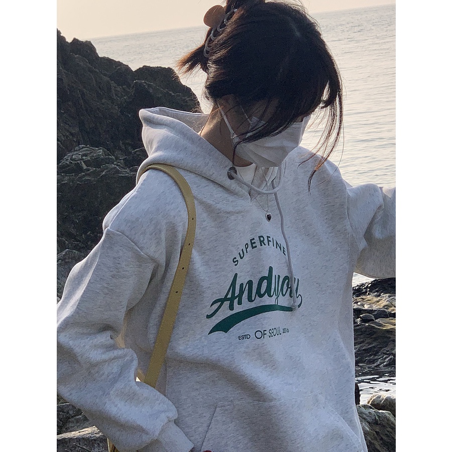 Áo Khoác Hoodie Andyou Áo Nỉ Bông Nam Nữ Form Rộng Ulzzang Unisex Bomhouse | BigBuy360 - bigbuy360.vn