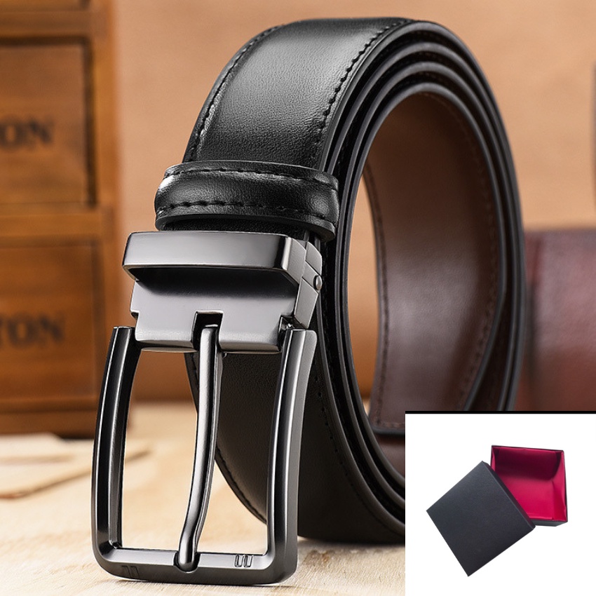 Thắt lưng nam cao cấp thời trang, dây nịt nam da PU đẹp