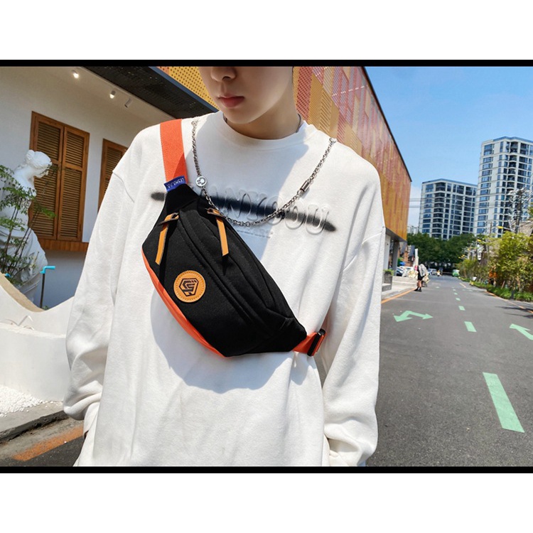Túi Đeo Chéo Trước Ngực Đựng Điện Thoại Phong Cách Thể Thao Cho Nam Và Nữ
