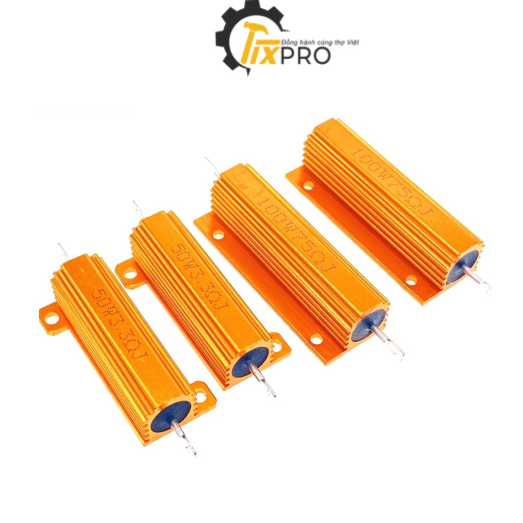 Điện trở nhôm 100W 10R 5% RX24-100W10R