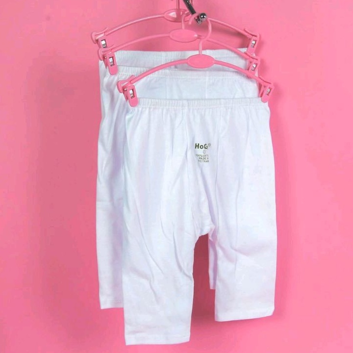 Quần Dài Sơ Sinh Trắng HotGa, Quần Dài Rã Đáy Cho Bé Sơ Sinh Mặc Tã Từ 3 - 12 Kg
