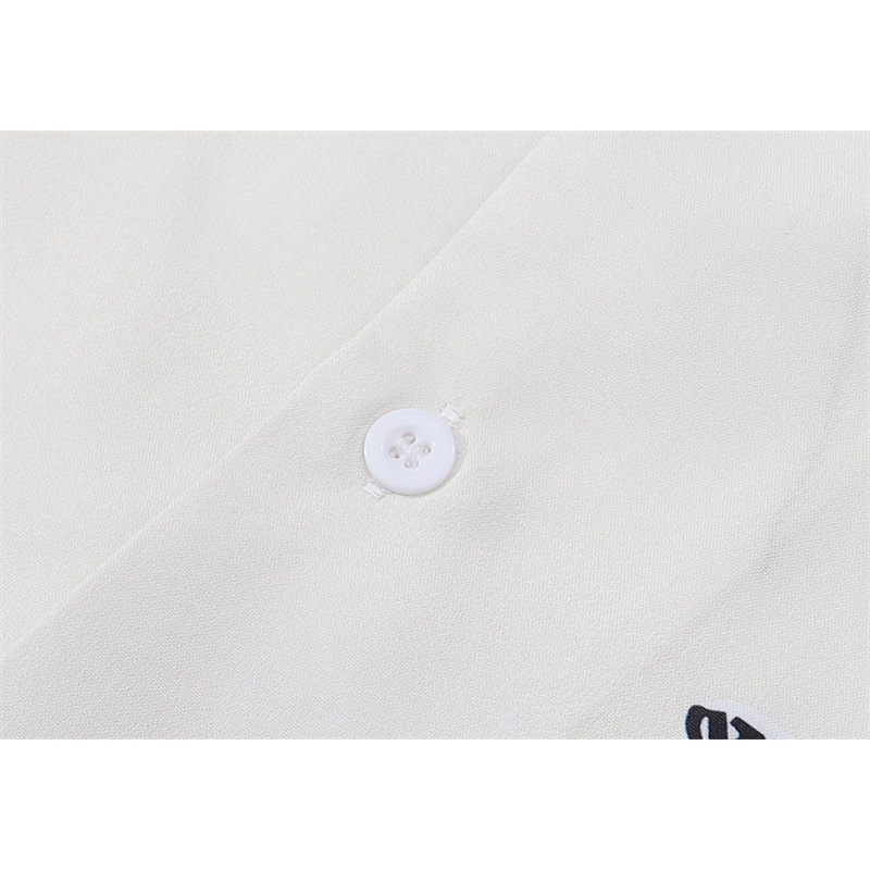 Za88ra- Áo Sơ Mi Tay Ngắn Dáng Rộng In Hình Cá Nhỏ Màu Tương Phản Sáng Tạo Và Thoải Mái