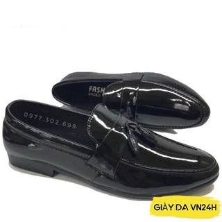 giầy tây nam chuông bóng đế cao 3cm hàng cao cấp
