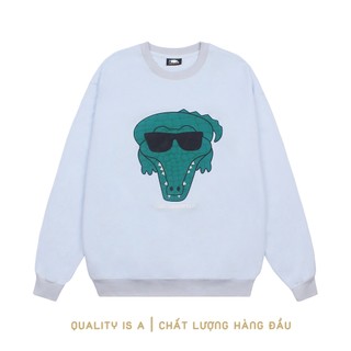 Áo thun cổ tròn tay dài sweater nam nữ Thu Đông Karl KA0412 nỉ cotton dày dặn mịn mát không xù lông Unisex QA STORE VNXK