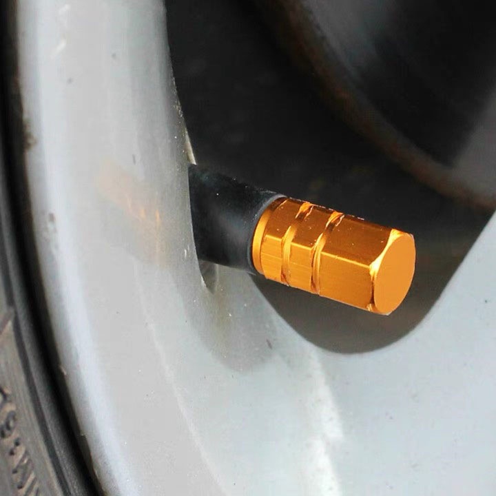 Nắp chụp van ô tô xe máy hợp kim nhôm cao cấp- phụ kiện xe hơi cao cấp- ô tô 87