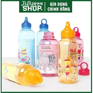 Bình nước nhựa tritan lock&lock bisfree dung tích 350ml 530ml 700ml abf623 abf624 abf625