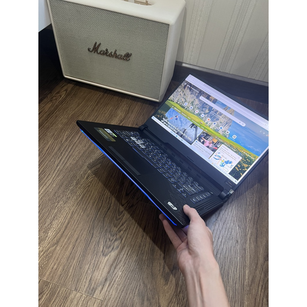 Laptop Asus Gaming Rog Strix G512 i7 10750H Ram 32G SSD 512GB MÀN 144Hz GTX1650Ti