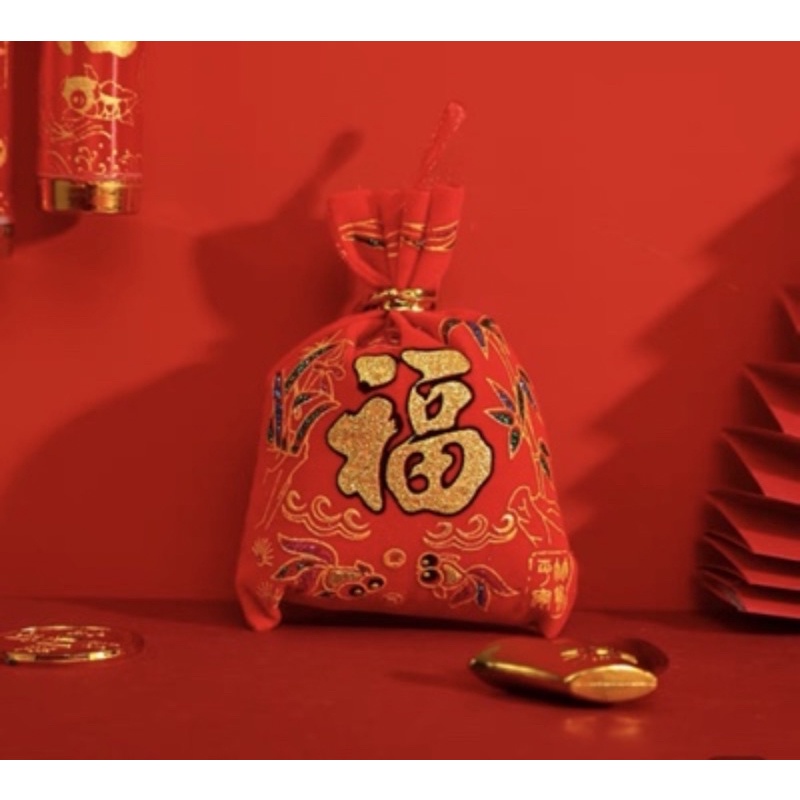 Tag treo trang trí bình đông đào năm mới-trang trí bình hoa