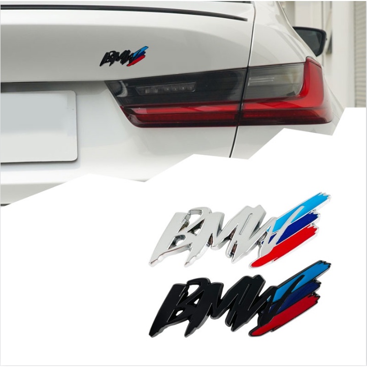 FENDER Logo Kim Loại 3D Dán Trang Trí Xe Hơi BMW M35 1 3 4 5 x1 x3 x5