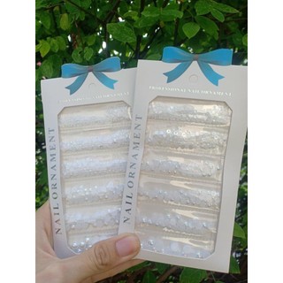 Set ngoc traiii nửa nhiều size trang trí móng