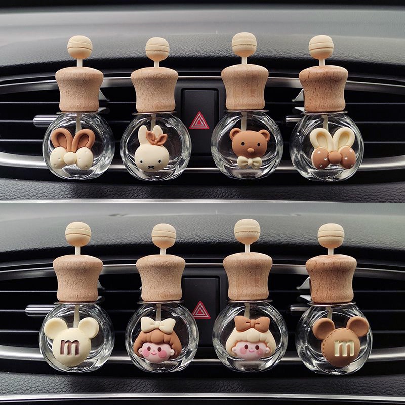 Kẹp Bình Đựng Nước Hoa Gắn Lỗ Thông Gió Xe Hơi Kèm Kẹp Tiện Dụng