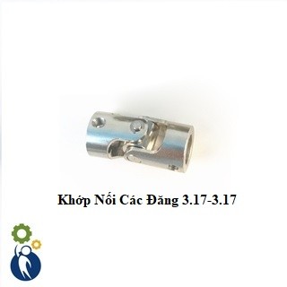 Khớp nối các đăng 3.17-3.17mm, cardan