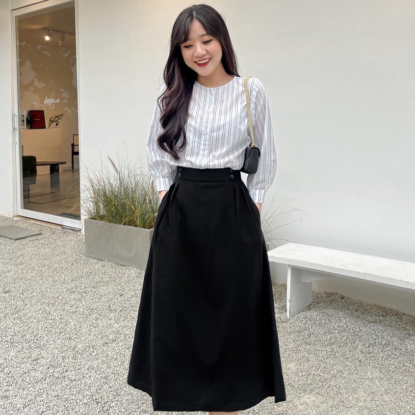 Áo ARA - Áo cổ tròn tay lửng