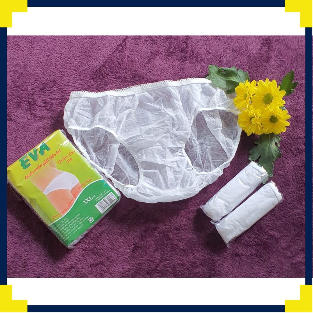 Quần lót giấy mặc một lần .(50 cái )
