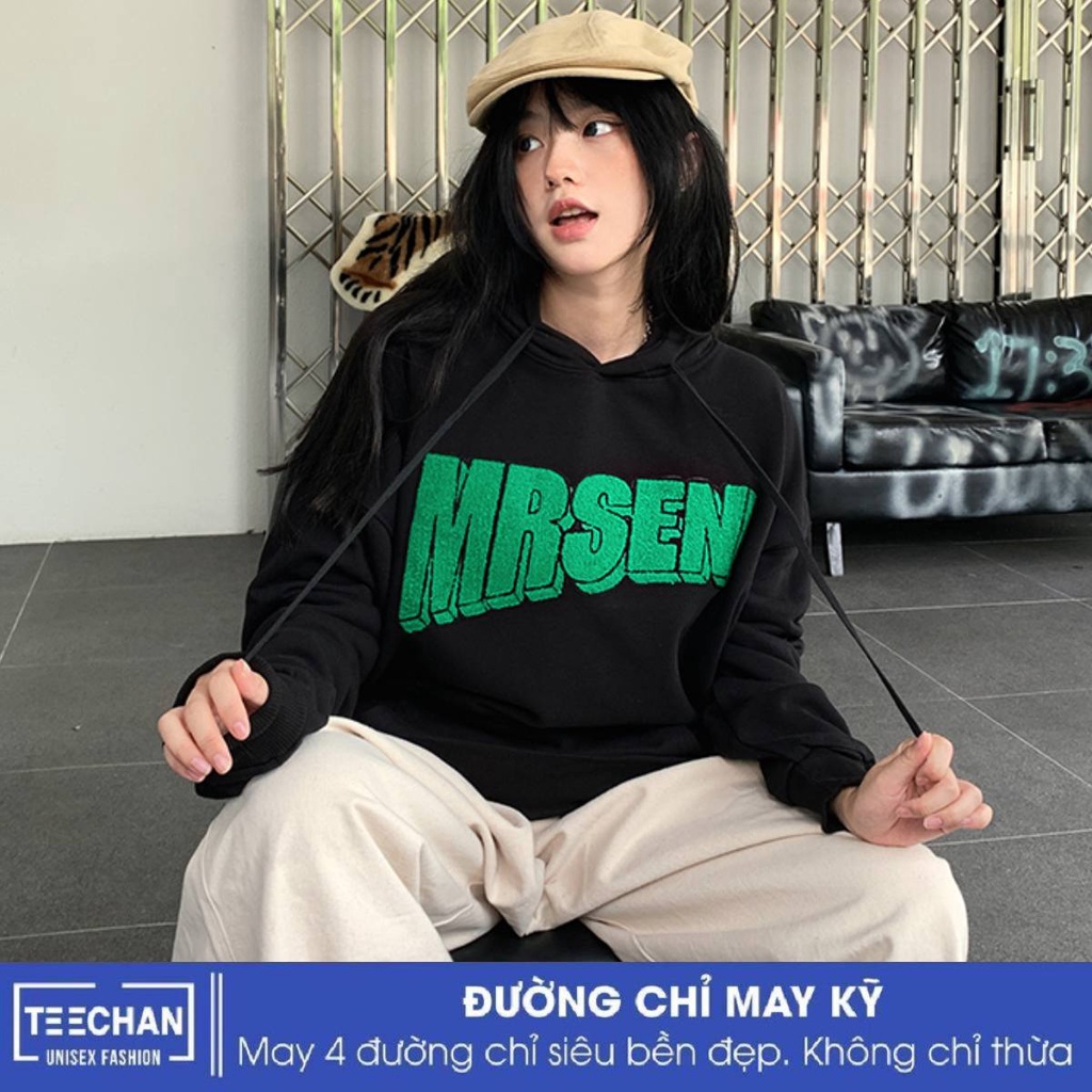 Áo Hoodie có mũ mã HD511 MRSEN Nam Nữ TEECHAN Unisex Dài Tay Chất Nỉ bông Dày Dặn Streetstyle thể thao