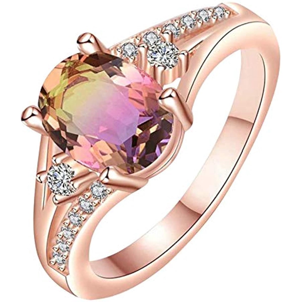 Nhẫn Đính Hôn Bằng Đá Tự Nhiên JP5 Dành Cho Nữ