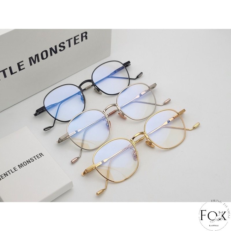 Gọng Kính Thời Trang Nam Nữ Fox EyeWear GM Tom22,Mắt kính chống UV,Chất liệu kim loại cao cấp,nhận lắp tròng cận loạn