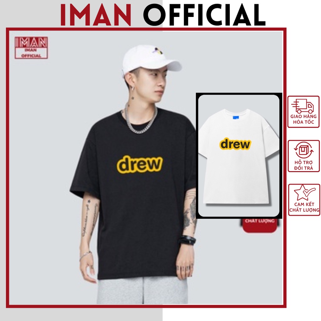 Áo thun Unisex Nam Nữ  Cao Cấp Chất Liệu 100% Cotton, Áo Phông tay lỡ form rộng HOT TREND