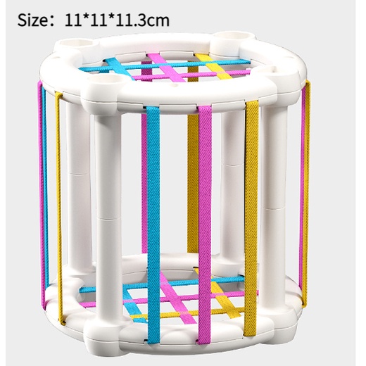 Đồ Chơi Khối Lập Phương Cảm Biến Màu Montessori Giáo Dục Sớm Cho Bé