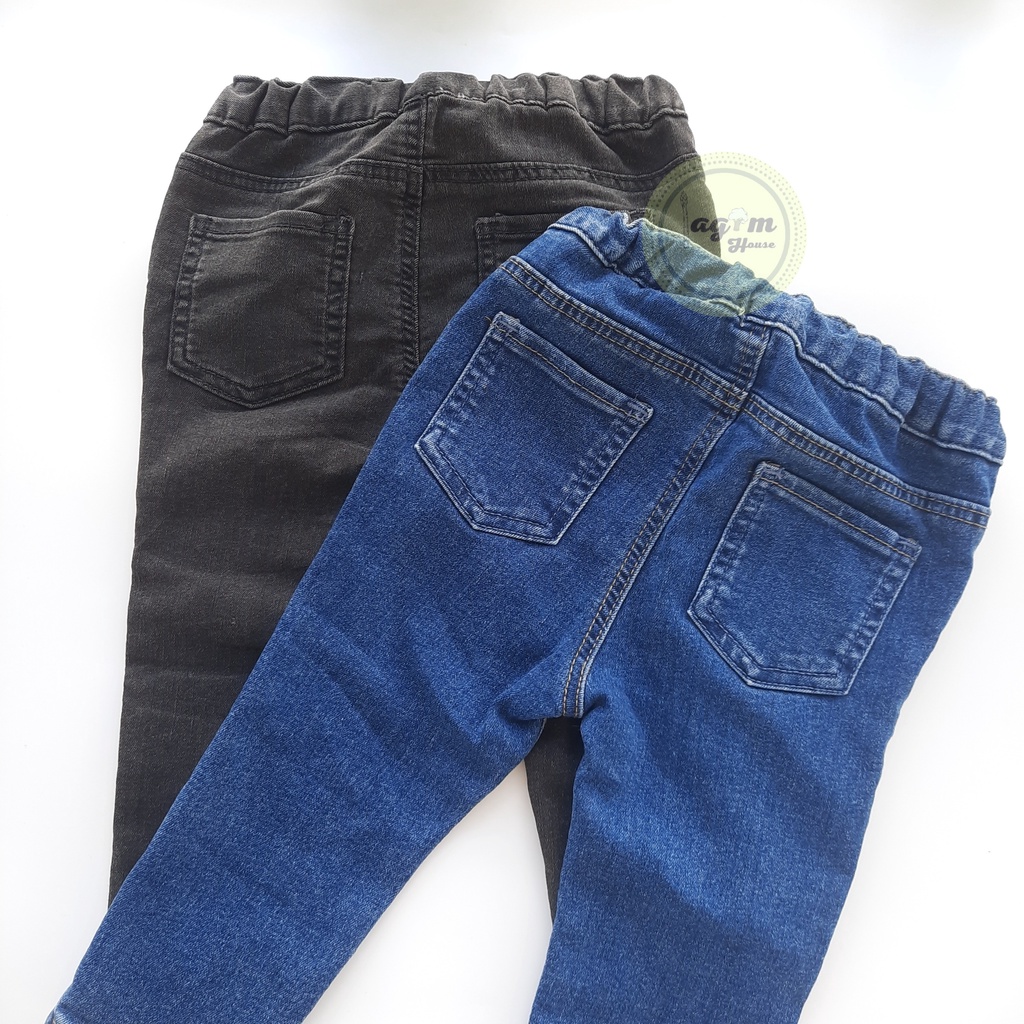 Quần jean bò dài HM cho bé trai 7-17kg - Lagim House