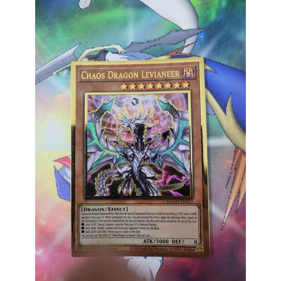 Thẻ bài Yugioh - TCG - Chaos Dragon Levianeer / MAGO-EN017'
