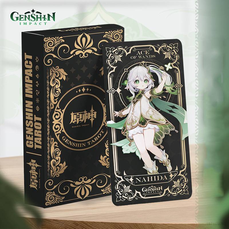 Set 56 Tấm Thẻ Bài Tarot H3 Genshin Impact Minor Arcana