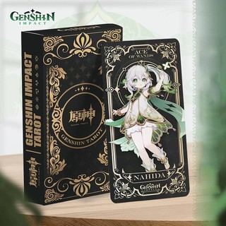 Set 56 tấm thẻ bài tarot h3 genshin impact minor arcana