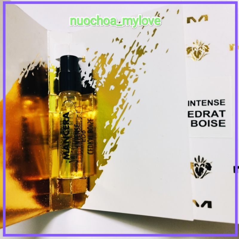 Vial nước hoa Mancera Cedrat Boise EDP intense [2ml]