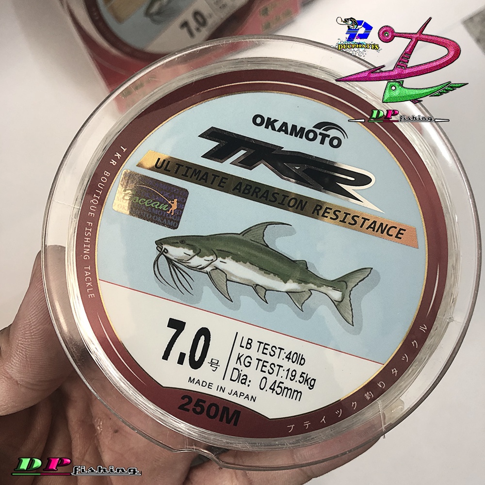 Dây Cước Câu Cá OKAM0TO TKR - 250M -  Made In Japan