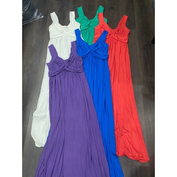 Đầm maxi thun lụa cao cấp mát lạnh dành cho nữ -Hàng VNXK