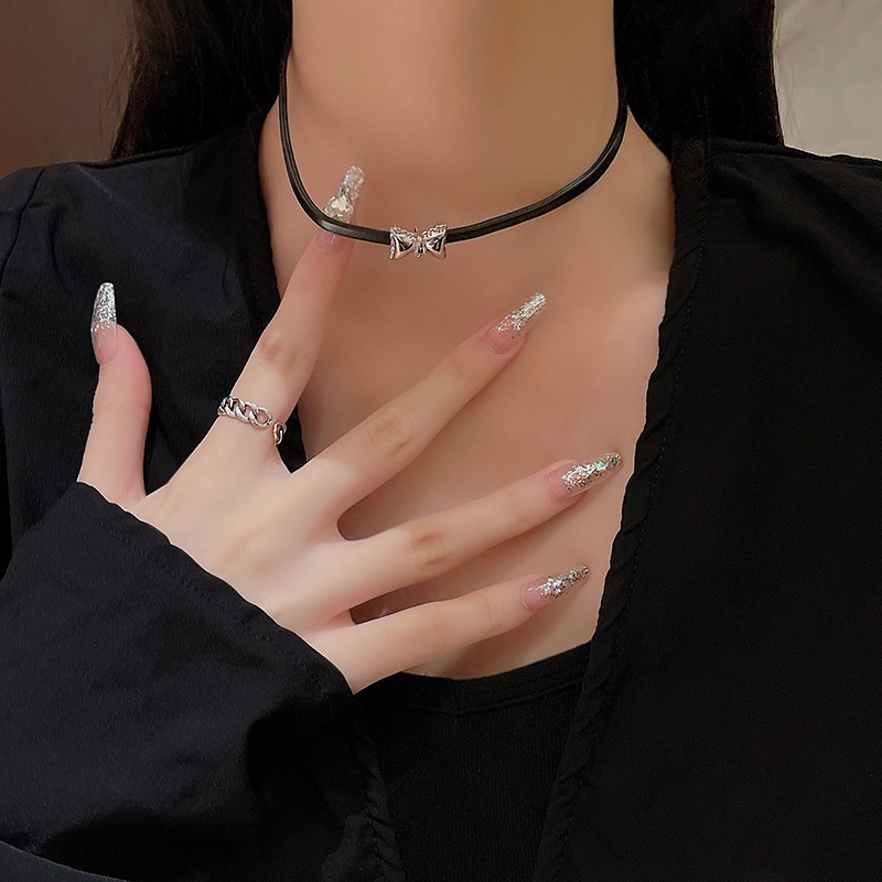 Dây chuyền đính đá đơn giản sang trọng thời trang AV3589 - Hana Accessories