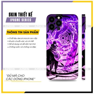 Miếng Dán Skin IP 13 Mini/13/13 Pro/13 Pro Max Hoạt Hình |SK_IPHH105| Film Chính Hãng, Skin Dán Full Lưng Viền Máy