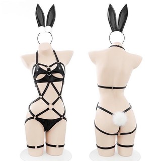 Set cosplay thỏ noel ( đầy đủ phụ kiện )