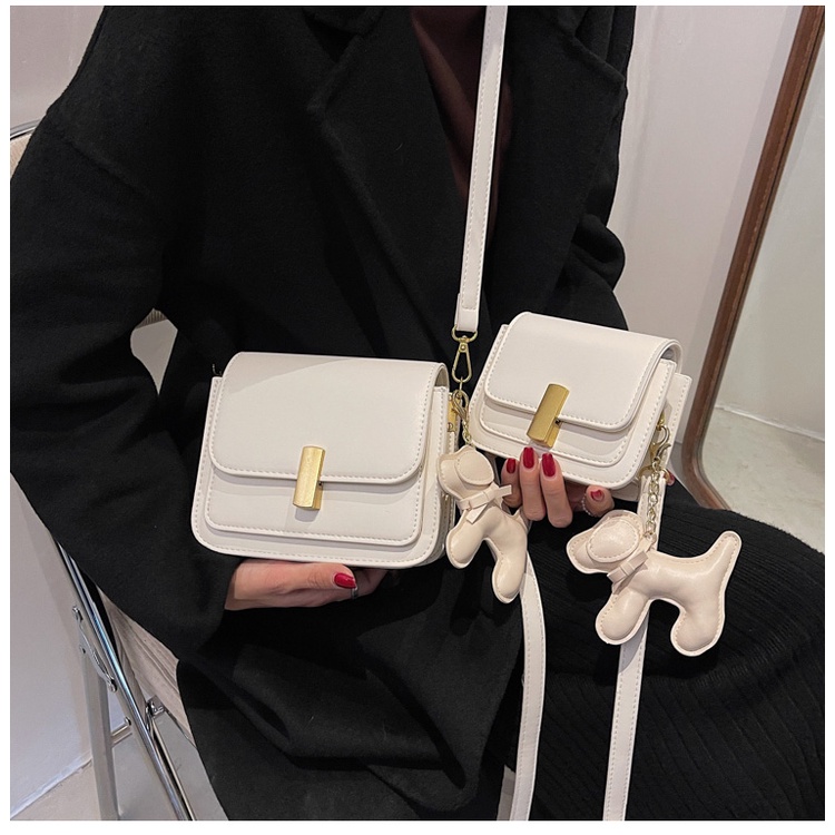 TÚI XÁCH THỜI TRANG THỂ THAO ĐẸP ULZZANG TEEN HÀN QUỐC BALO MINI - TÚI XÁCH HỘP VUÔNG ĐỰNG VỪA ĐIỆN THOẠI VÍ TẶNG GẤU