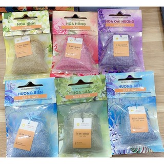 Túi Thơm Handmade 30g tinh dầu Hoa thiên nhiên thơm dịu nhẹ