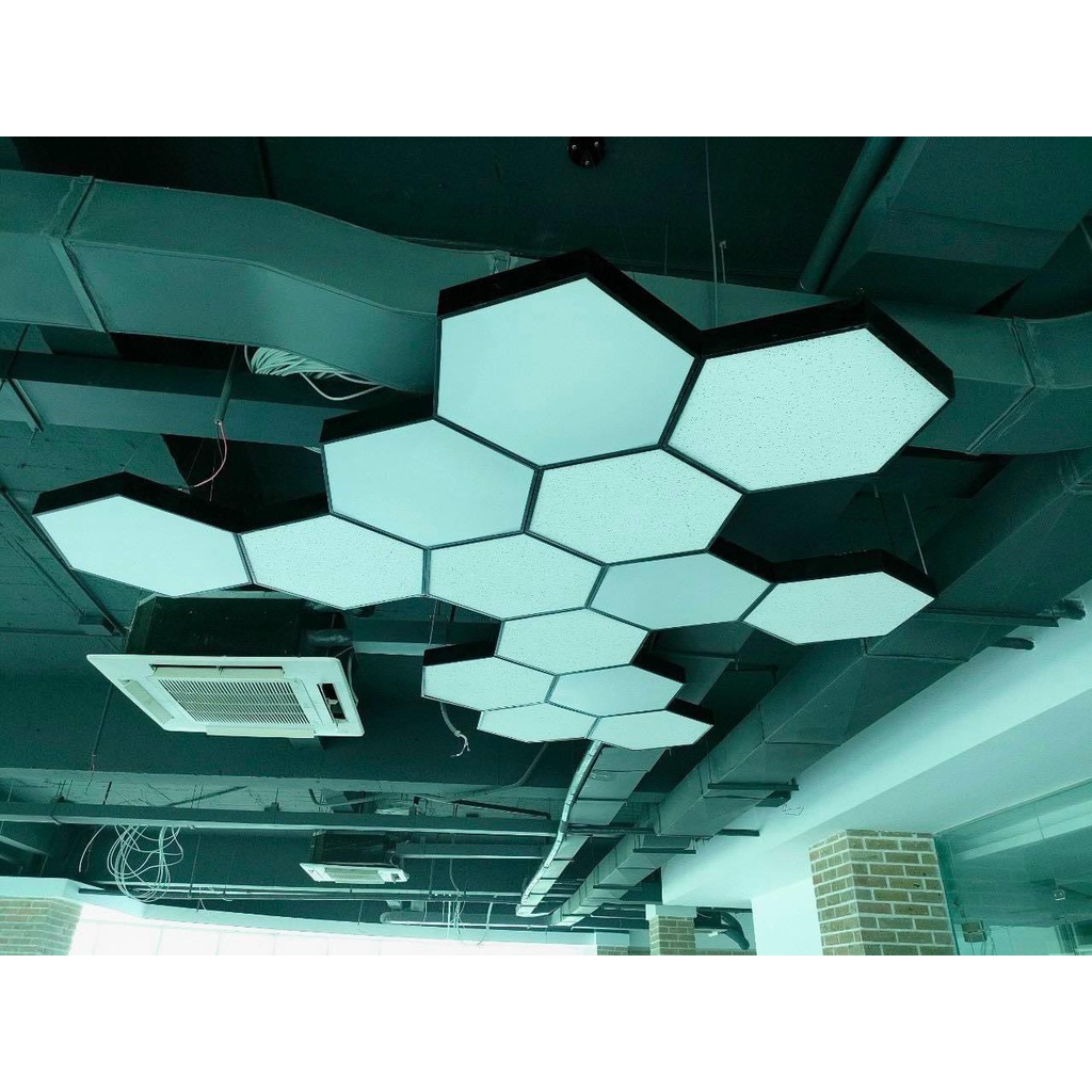 Đèn Led lục giác Decor, văn phòng, trang trí nội thất, tạo hình siêu đẹp