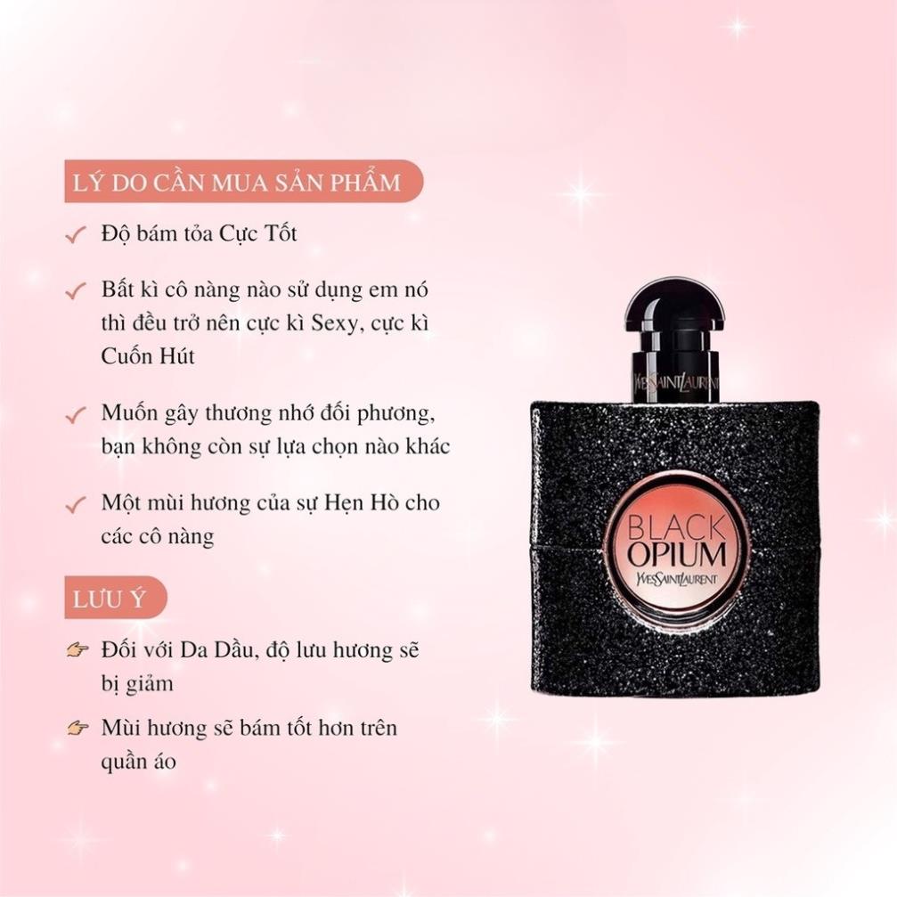 Nước hoa nam nữ chính hãng B.LACK OPIUN, dầu thơm lâu body mẫu thử 100ml hương thơm cuốn hút nam tính N35 - NUOCHOA.HCM